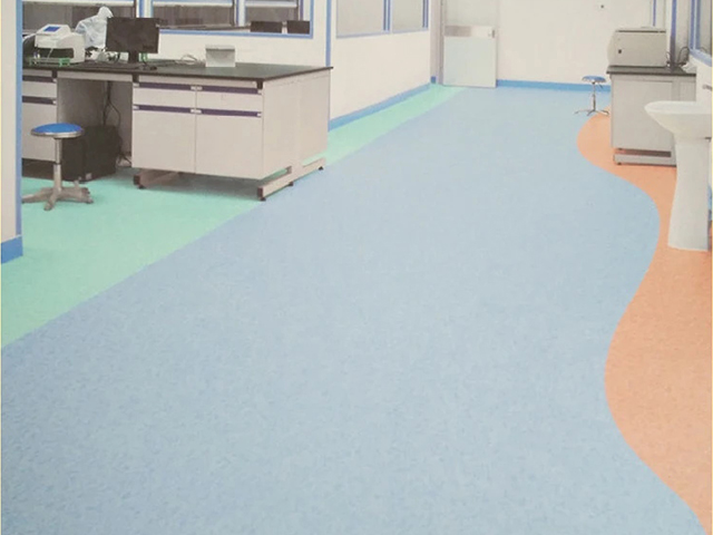 Bn Sound Absorb PVC Sport Floor Vinyl Plastic Flooring for Hospital Healthcare School Boya